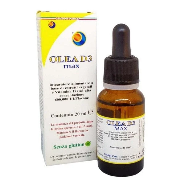 HERBOPLANET Olea D3 Max Gocce 20 ml