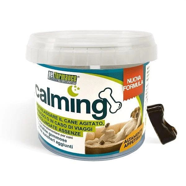 PETFORMANCE Calming Integratore Calmante per Cani 16 Ossa Gommose