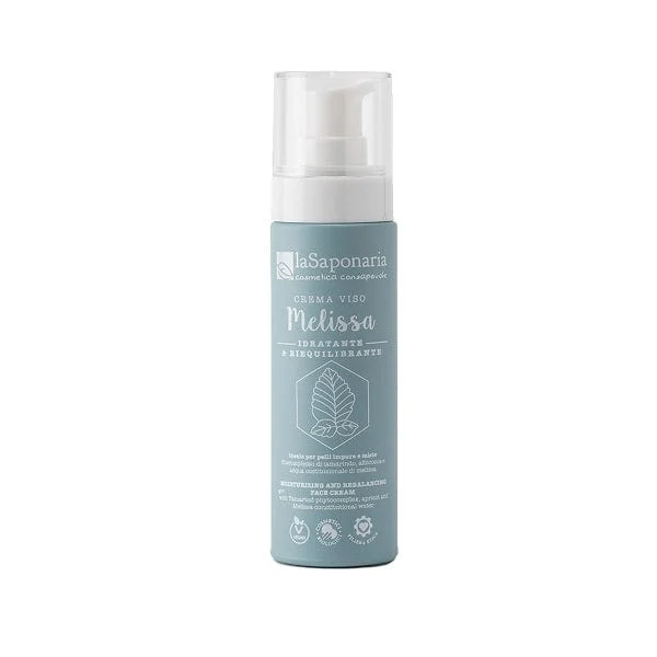LA SAPONARIA Crema Viso Idratante Melissa 50 ml