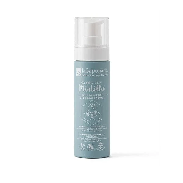 LA SAPONARIA Crema Viso Nutriente Mirtilla 50 ml