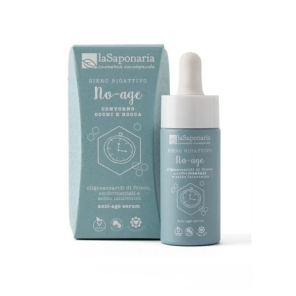 LA SAPONARIA Siero Bioattivo No-Age Contorno Occhi e Bocca 15 ml