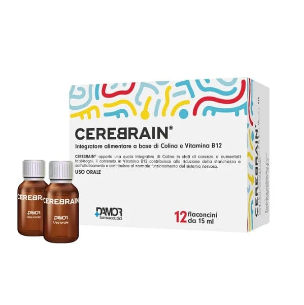 FARMACEUTICI DAMOR Cerebrain 12 Flaconcini Da 15 ml