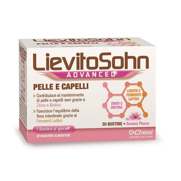 LIEVITOSOHN Advanced Pelle e Capelli 30 Bustine