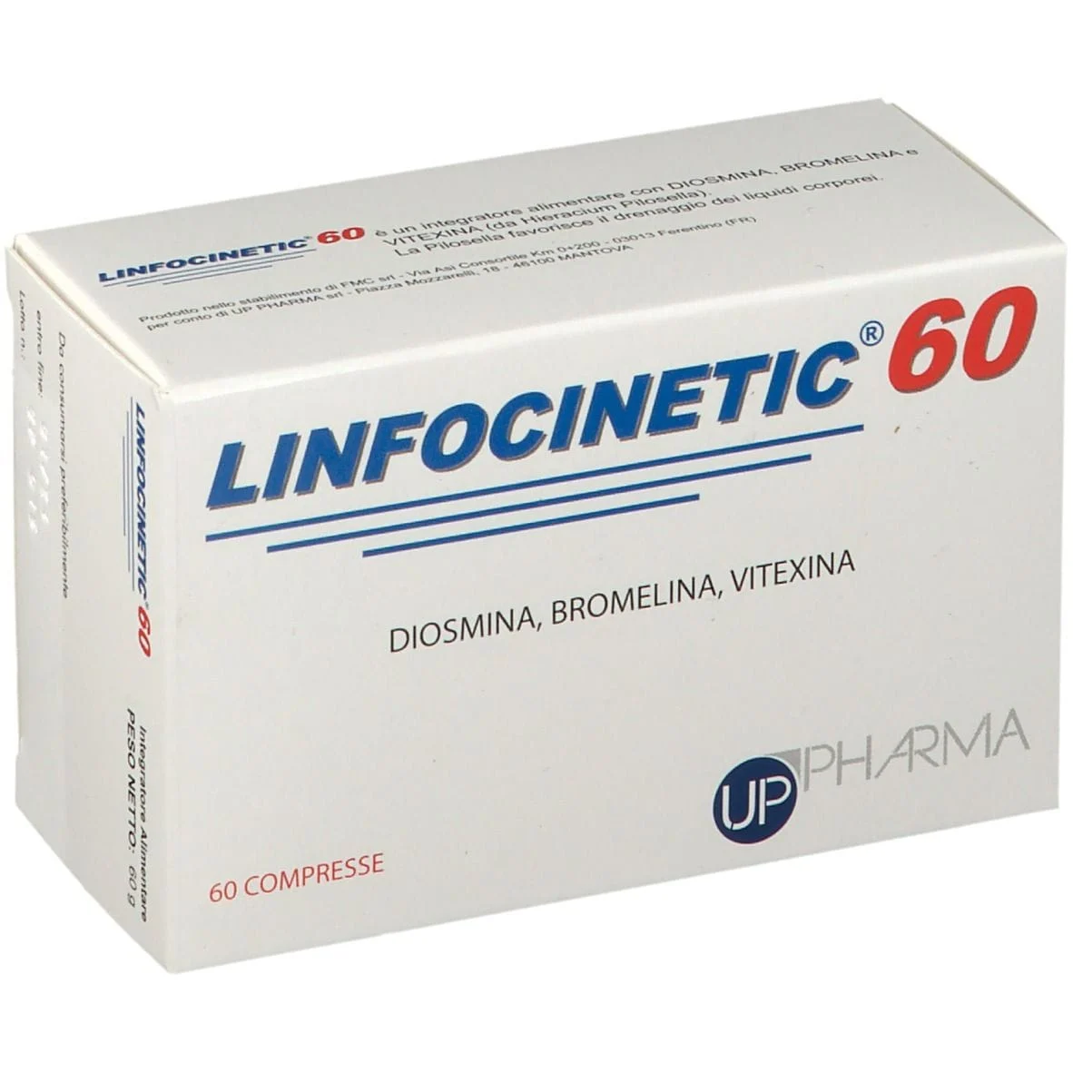 UP PHARMA Linfocinetic 60 Compresse