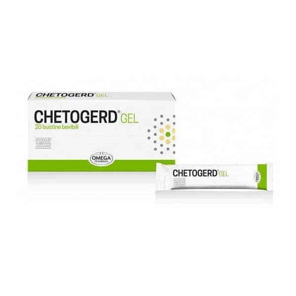 OMEGA PHARMA Chetogerd Gel 20 Bustine Bevibili