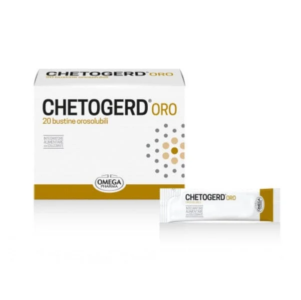 OMEGA PHARMA Chetogerd Oro 20 Bustine