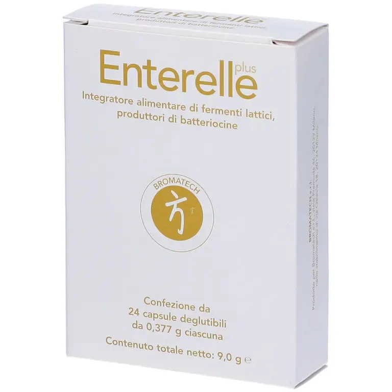 BROMATECH Bromatech - Enterelle Plus - 24 Capsule Riequilibrante