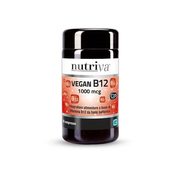 NUTRIVA Vegan B12 1000 mcg 60 Compresse