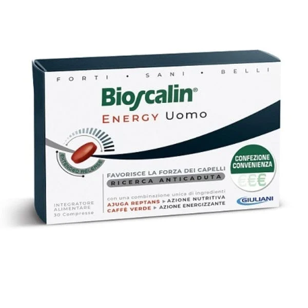 BIOSCALIN Energy Uomo 30 Compresse
