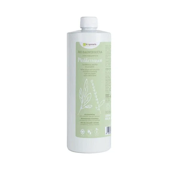 LA SAPONARIA Biobagnodoccia Mediterraneo 1 Litro