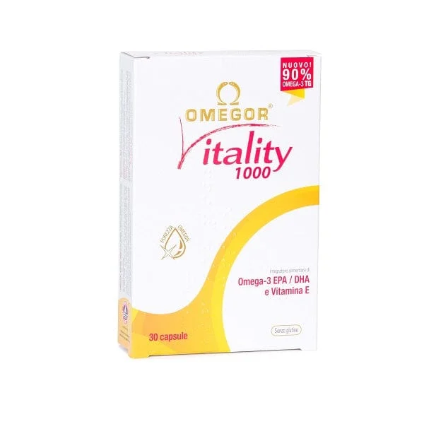 OMEGOR Vitality 1000 30 Capsule Molli