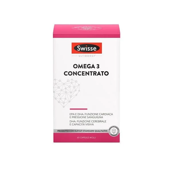 SWISSE Omega 3 Concentrato 60 Capsule