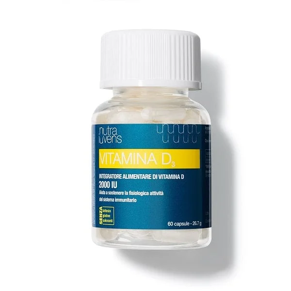 MIAMO Nutraiuvens Vitamina D3 2000UI 60 Capsule