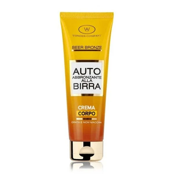 WONDER COMPANY Beer Bronze Crema Corpo Auto Abbronzante Alla Birra 125 ml