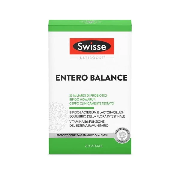 SWISSE Ultiboost Entero Balance 20 Capsule