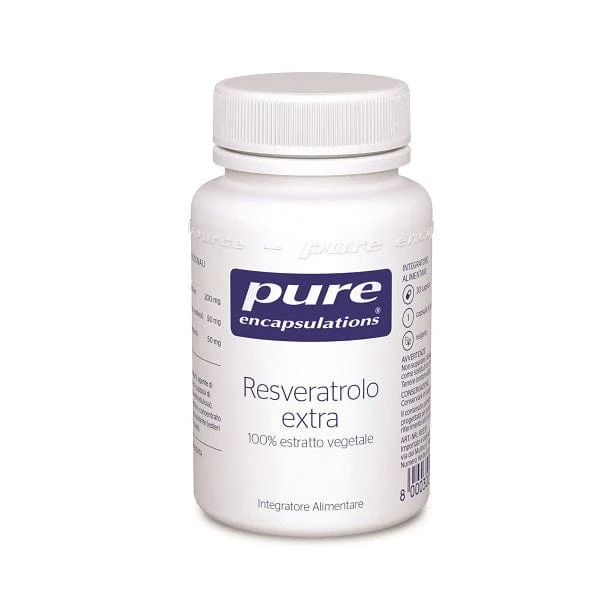 NESTLE PURE ENCAPSULATIONS Resveratrolo Extra 100 % Estratto Vegetale 30 Capsule