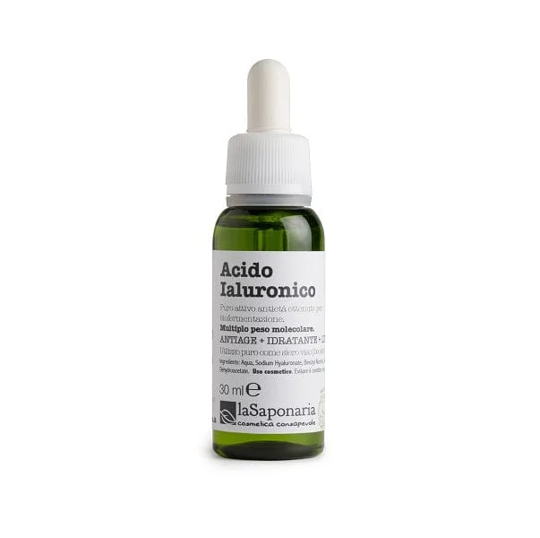 LA SAPONARIA Acido Ialuronico Multiplo Peso Molecolare Viso 30 ml