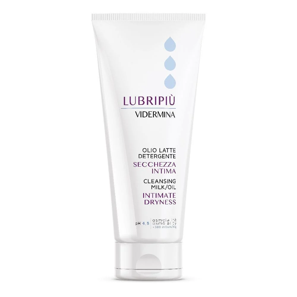 VIDERMINA Lubripiù Olio Latte Detergente Intimo 200 ml