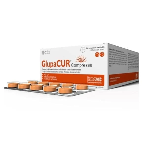 INNOVET GlupaCur Cani e Gatti 200 Compresse