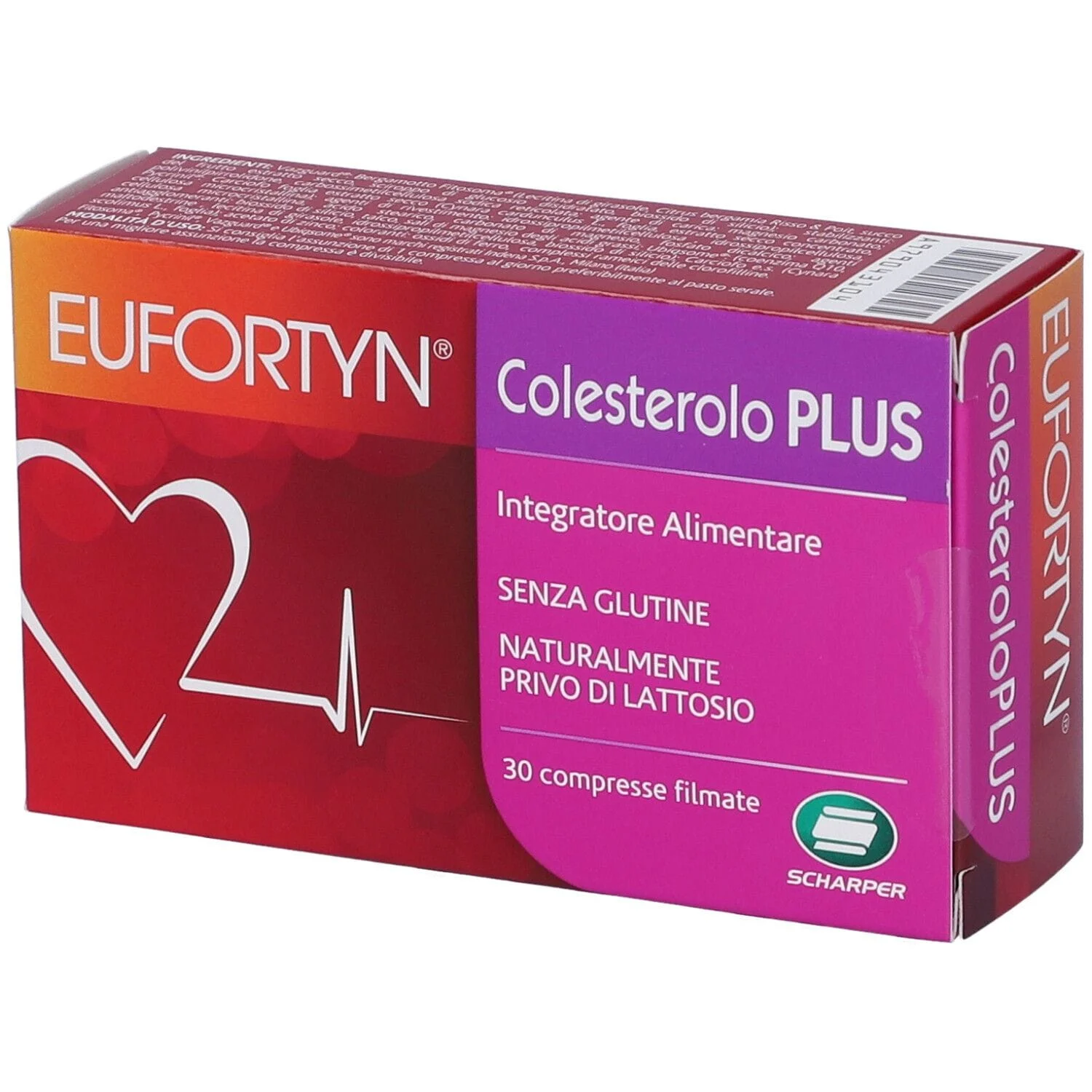 EUFORTYN Colesterolo Plus 30 Compresse Filmate