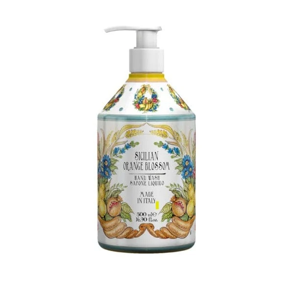MAIOLICHE Sapone Liquido Mani 500 ml Fiori D'arancio Di Sicilia