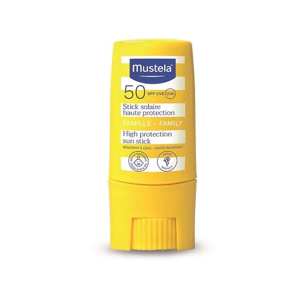 MUSTELA Stick Solare SPF 50+ Protezione Alta 9 ml