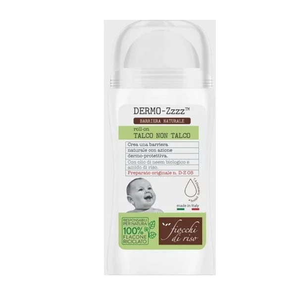 FIOCCHI DI RISO Talco Non Talco Formula Roll-On Flacone 60 ml