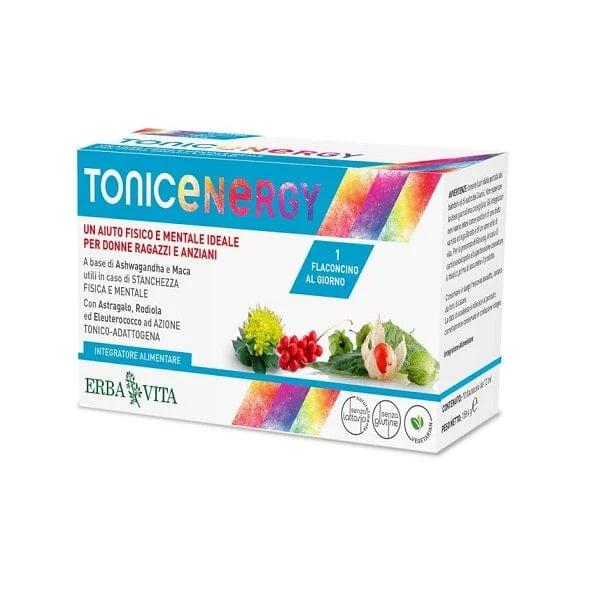 ERBAVITA Tonic Energy 10 Flaconi x 12 ml