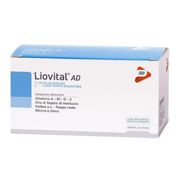 PHARMALINE Liovital AD 10 Flaconcini Da 10 ml