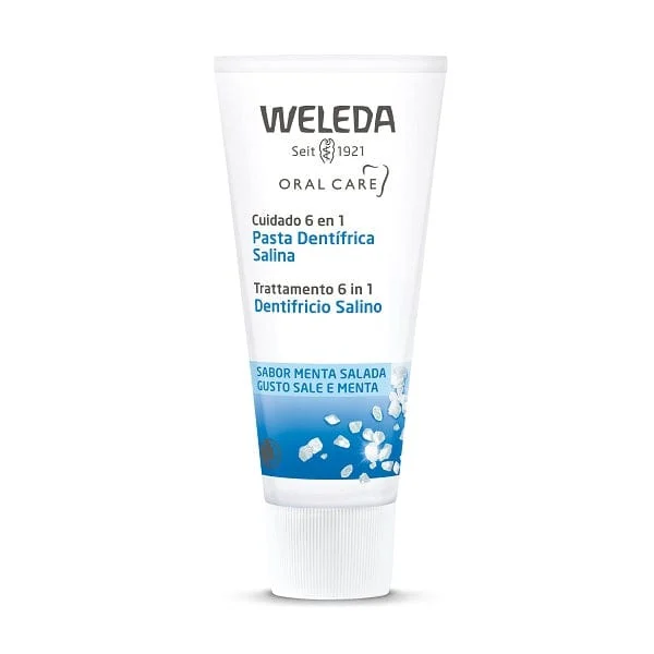 WELEDA Oral Care Dentifricio Salino Gusto Sale E Menta 75 ml