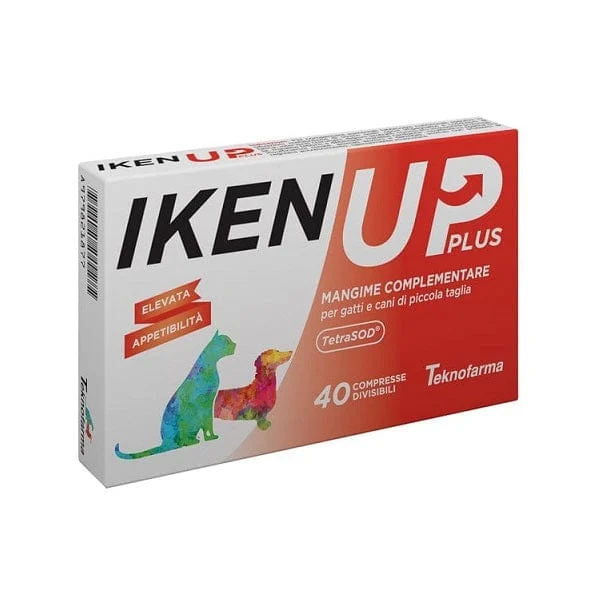 TEKNOFARMA Iken Up Plus Cani Gatti Piccola Taglia 40 Compresse