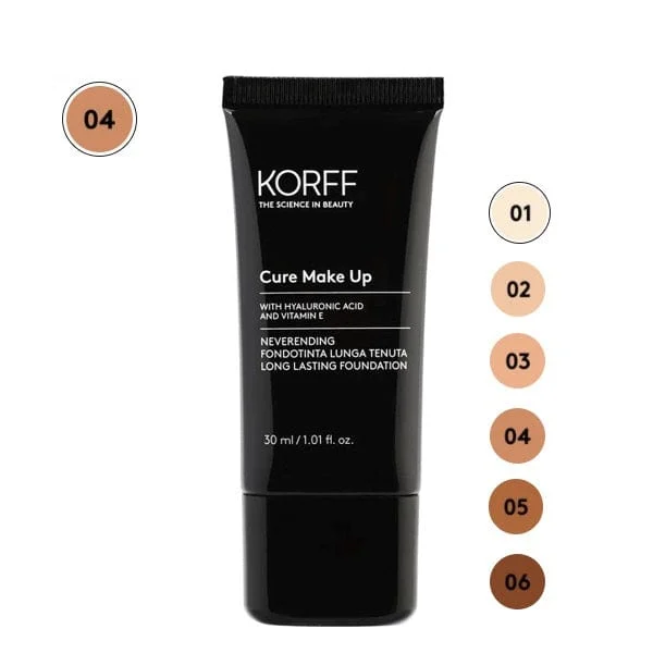 KORFF Fondotinta Neverending n.04 30 ml