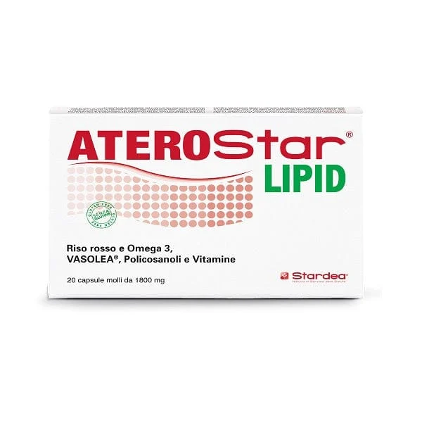 STARDEA AteroStar Lipid 20 Capsule Molli Da 1800 mg