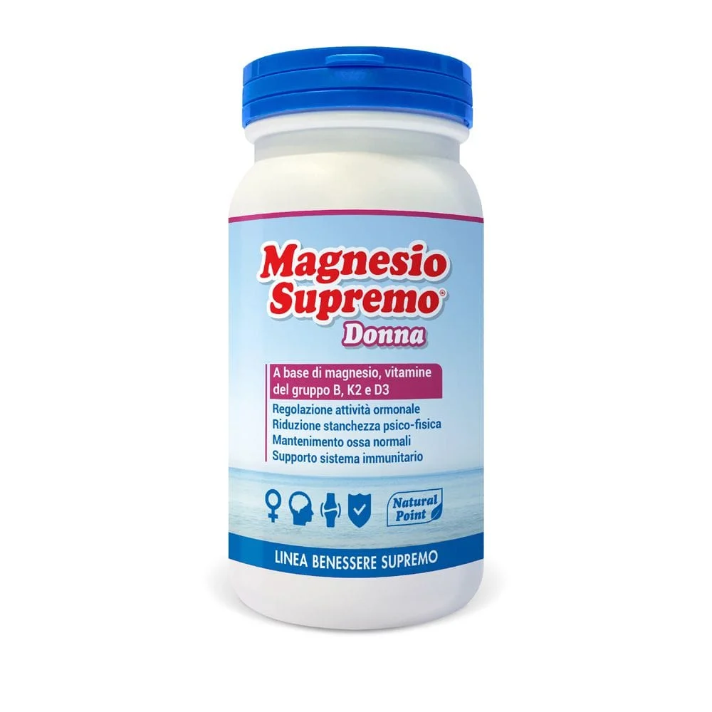 MAGNESIO SUPREMO Donna Polvere 150 g - Aroma Lampone