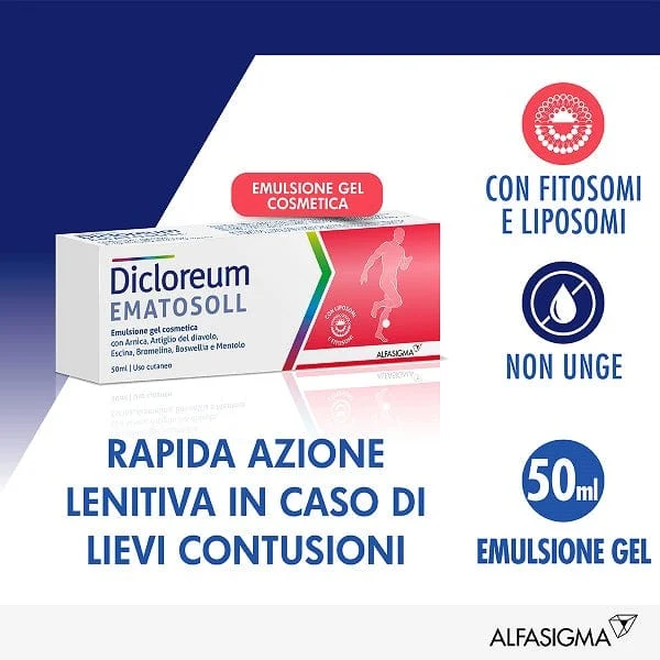 DICLOREUM Ematosoll Emulsione Gel 50 ml
