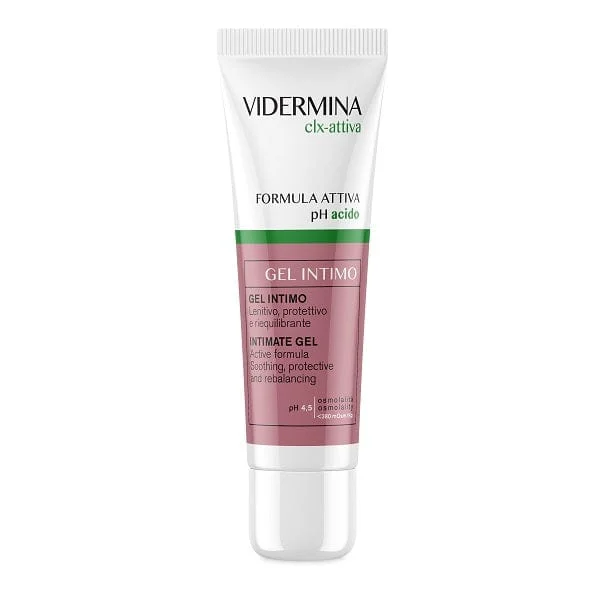 VIDERMINA CLX-Attiva Gel Intimo Formula Attiva pH Acido 30 ml