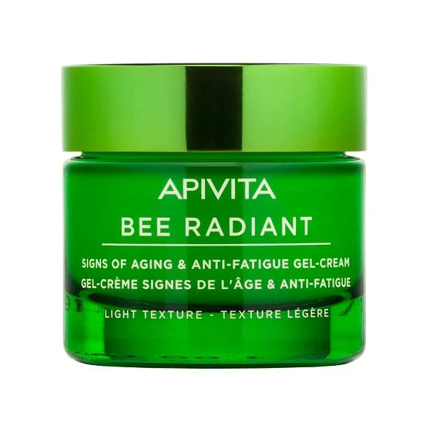 APIVITA Bee Radiant Crema Gel Segni Dell'Età e Anti-fatica 50 ml Texture Leggera