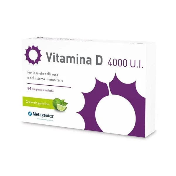 METAGENICS Vitamina D 4000 U.I. 84 Compresse