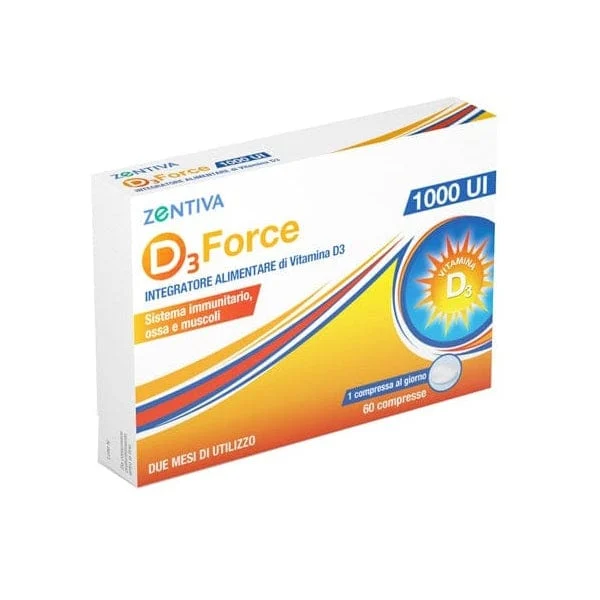 ZENTIVA D3 Force 1000 UI 60 Compresse