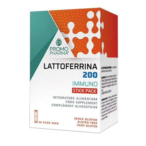 PROMOPHARMA Lattoferrina 200 Immuno mg 30 Stick