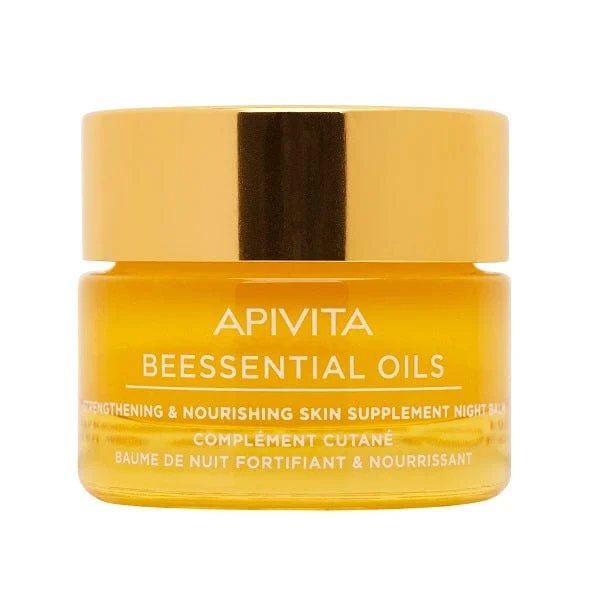APIVITA Beessential Balsamo Notte Rinforzante e Nutriente 15 ml