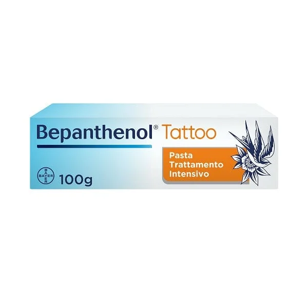 BEPANTHENOL Tatoo Pasta Trattamento Intensivo Tatuaggi 100 g