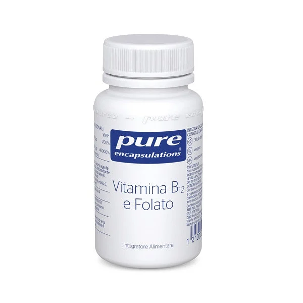 NESTLE PURE ENCAPSULATIONS Vitamina B12 E Folato 30 Capsule