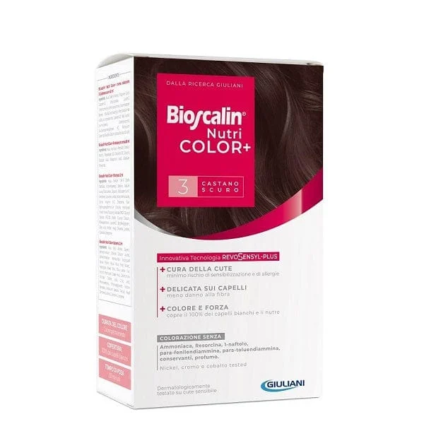 BIOSCALIN Nutri Color Plus 3 Castano Scuro Crema Colorante