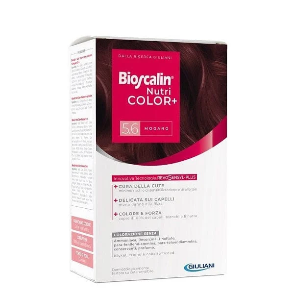 BIOSCALIN Nutri Color Plus 5.6 Mogano Crema Colorante