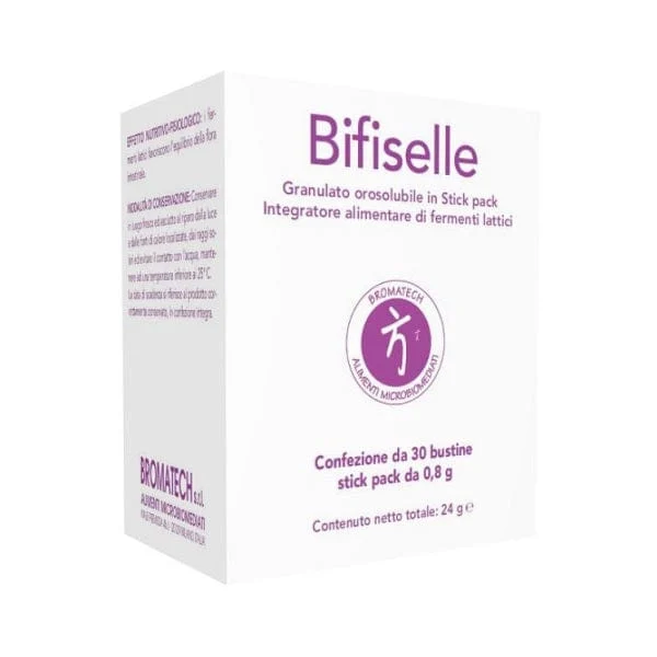 BROMATECH Bifiselle 30 Bustine Stick Pack Da 0,8 g