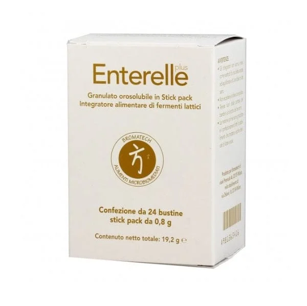 BROMATECH Enterelle Plus 24 Bustine Stick Pack Da 0,8 g