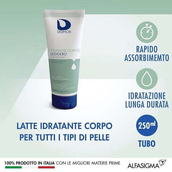 DERMON Idratante Corpo Leggero Latte 250 ml