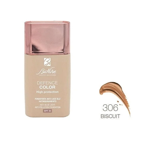 BIONIKE Fondotinta Anti-Luce Blu Antinquinamento SPF 30 306 Biscuit 30 ml