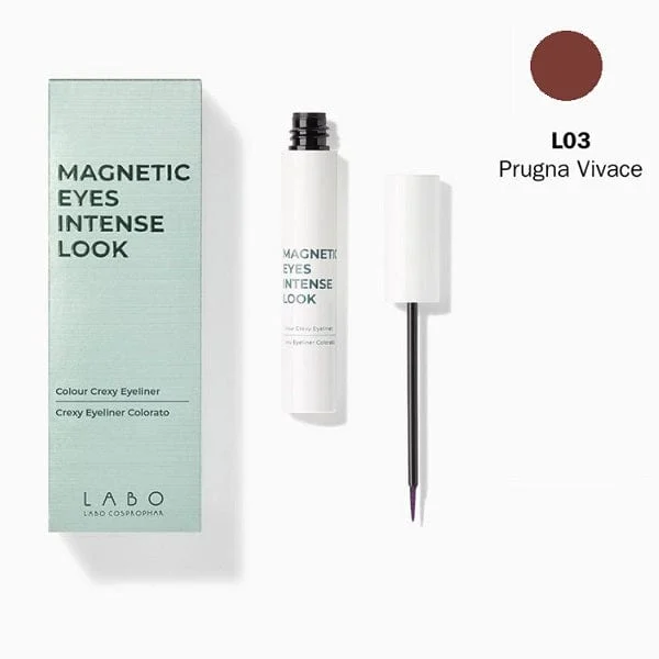 CREXY Eyeliner Liquido Colore L03 8ml Precisione e Lunga Durata per Occhi Definiti e Intensi
